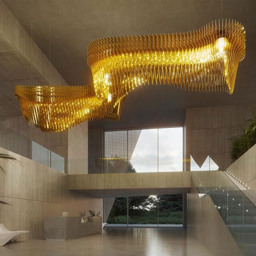 Corp de iluminat Slamp, lustra Aria Infinita